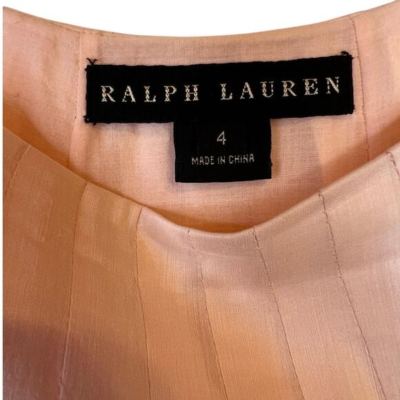 Ralph Lauren Black Label Dresses & Skirts - RALPH LAUREN Black Label Silk Blend Pleated Skirt in Soft Pink Women's Size 4
